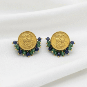Antique Grace Coin Earrings